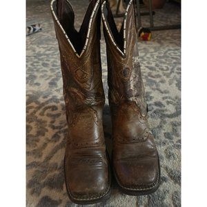 Justin Gypsy boys camo western boots size 6.5‎
